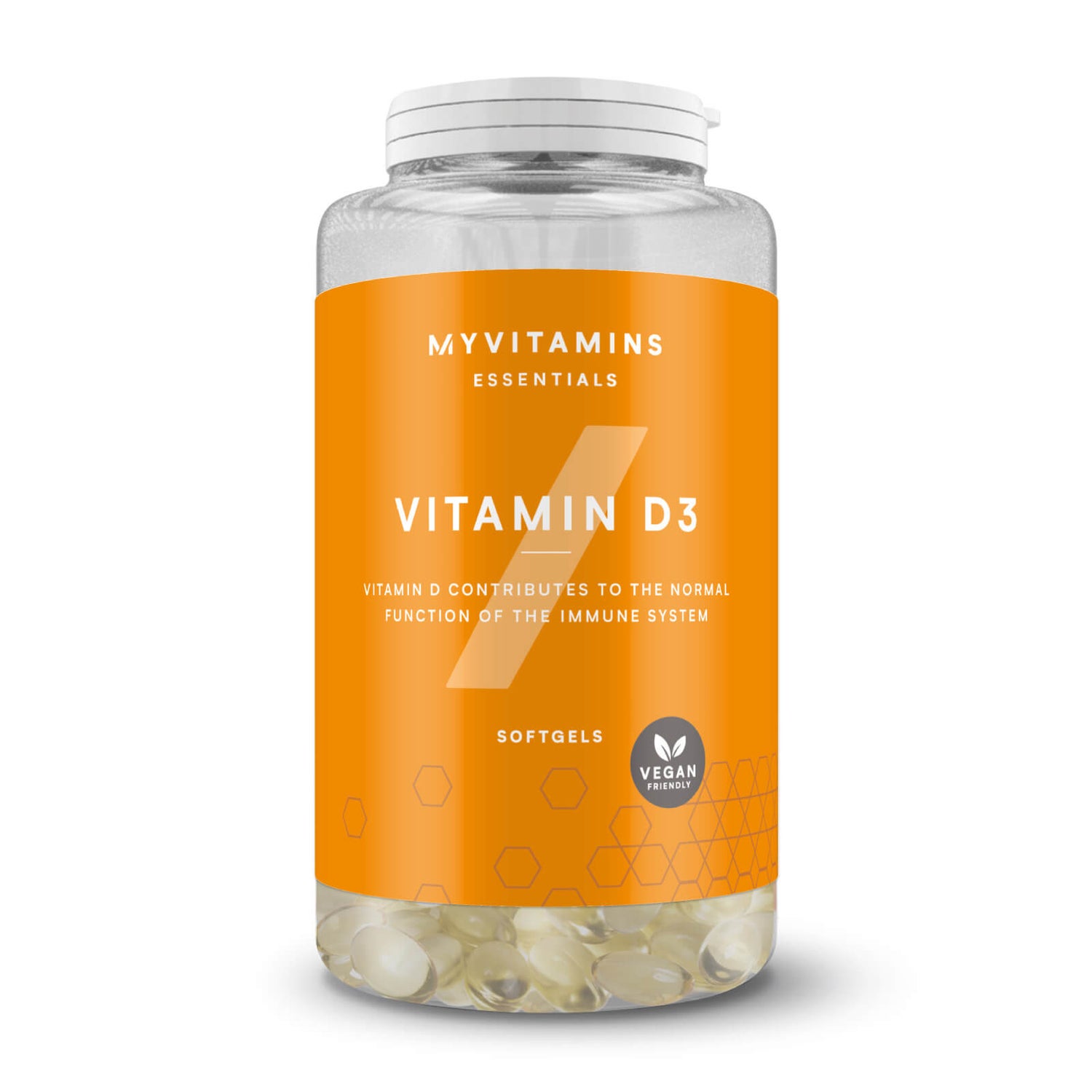 维生素 D3 软胶囊 - 30粒 - Vegan